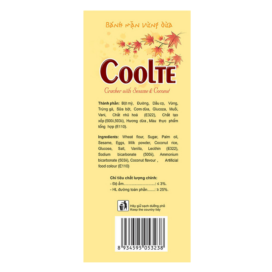 Bánh Coolte Hải Hà gói 270g 1